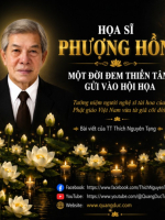 HỌA SĨ PHƯỢNG HỒNG: MỘT ĐỜI ĐEM THIỀN TÂM GỞI VÀO HỘI HỌA  